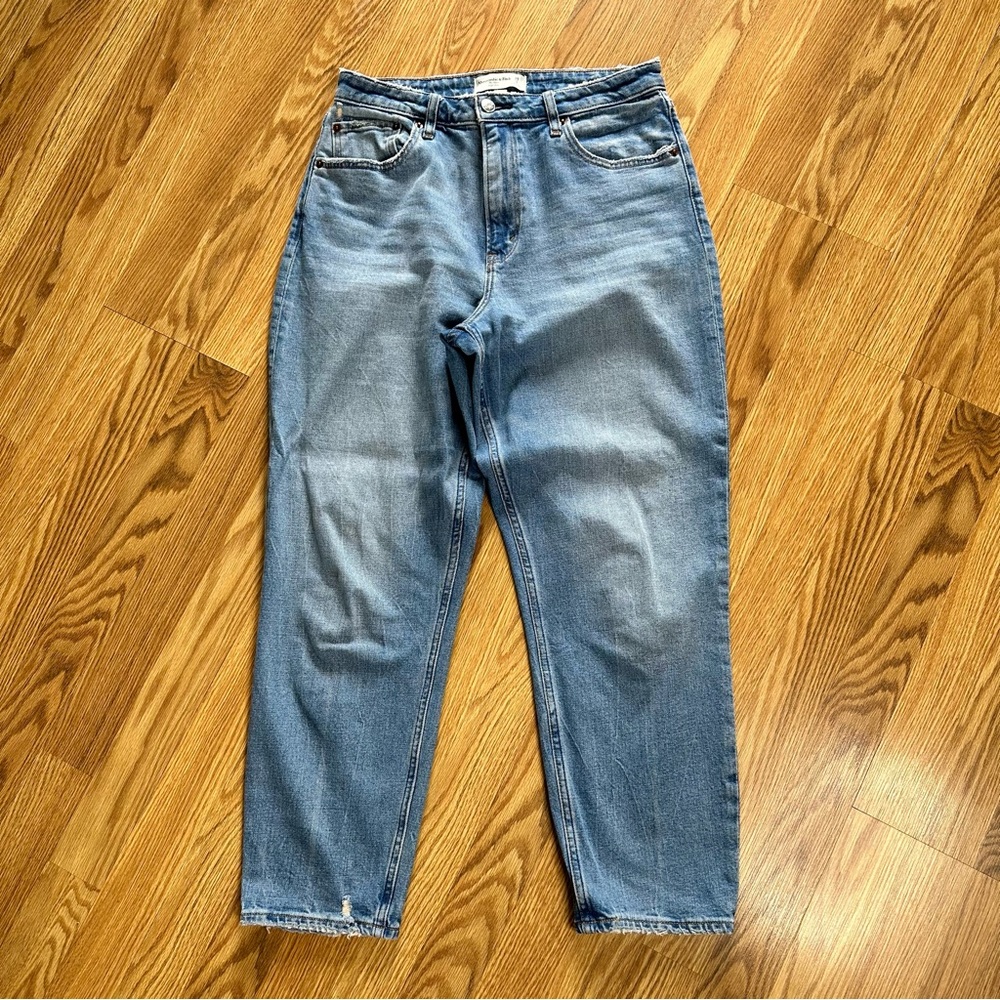 Abercrombie and Fitch Curve Love The Mom High Rise Jeans 29/8R